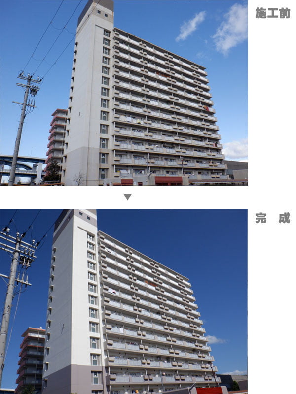 南南津守第4住宅2・3号館外壁改修